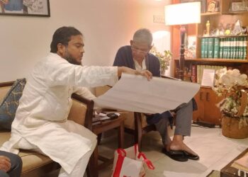 বাংলাদেশ জাতীয়তাবাদী দলের মহাসচিব, প্রাজ্ঞ রাজনীতিবিদ মির্যা ফখরুল ইসলাম আলমগীরের সাথে সৌজন্য সাক্ষাৎ করেছেন ঢাকা মহানগরী দক্ষিণ জামায়াত নেতৃবৃন্দ