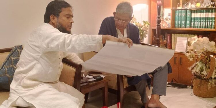 বাংলাদেশ জাতীয়তাবাদী দলের মহাসচিব, প্রাজ্ঞ রাজনীতিবিদ মির্যা ফখরুল ইসলাম আলমগীরের সাথে সৌজন্য সাক্ষাৎ করেছেন ঢাকা মহানগরী দক্ষিণ জামায়াত নেতৃবৃন্দ