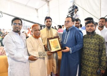 একুশে টিভির রজতজয়ন্তীতে ঢাকা মহানগরী দক্ষিণ জামায়াত নেতৃবৃন্দের শুভেচ্ছা